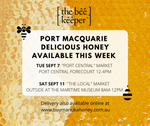 Where to find Honey at Port Macquarie Markets this week