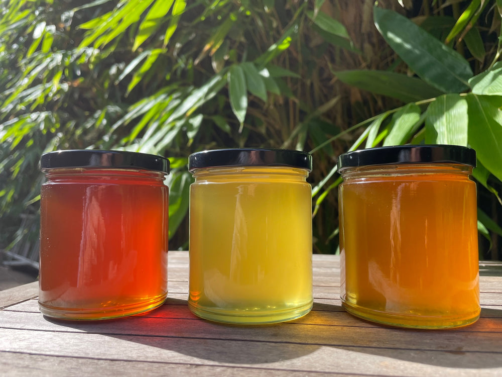 Seasonal Australian honey buy direct from The BeeKeeper® - such delicious varieties