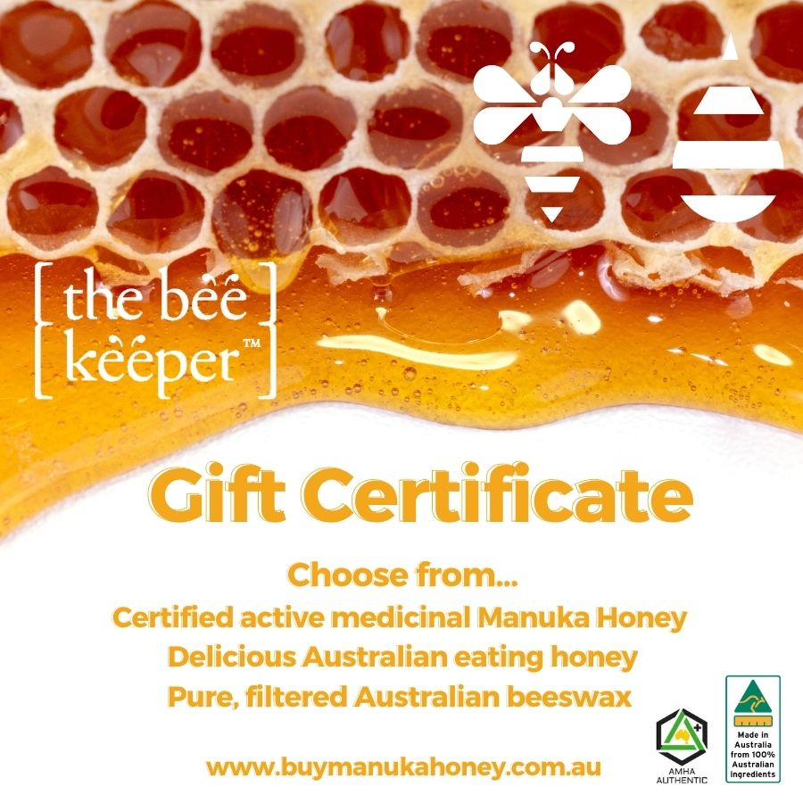 The Bee Keeper Gift Card - Buy Manuka Honey